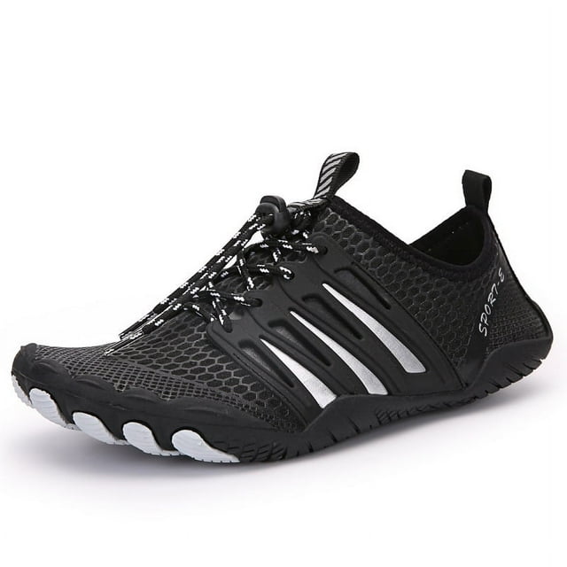 Chaussures Pieds Nus, Chaussures de Randonnée Légères Séchage Rapide Slip-on Espadrilles Femmes Hommes XI