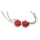 thumbnail image 1 of 2pcs 12V 1157 LED Adaptador Adaptador Basquero de Cablado para la Señal de Luces de Freno Drl Rojo, 1 of 7