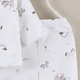 thumbnail image 5 of CAUYDY Infant Girl Coming Home Outfits Baby Boy Clothes Preemie Layette Long Sleeved Shirt Warm Hat 2Pants Bib 5 Pieces Soft Set for Unisex Newborn Fall Sizes 0-3 Months,Khaki, 5 of 5