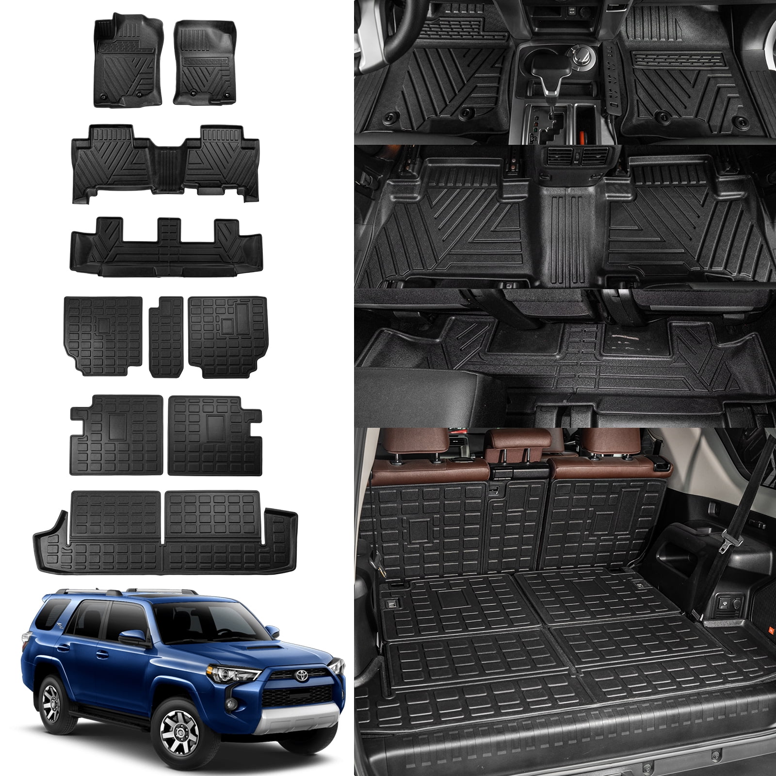 Fit 2022 2023 2024 Nissan Pathfinder 7&8 Seats Floor Mats Cargo Mat Cargo Liner Pathfinder Accessories C89a2e9e B1d7 4e9f 826b E60dd441a8be.5c078a88d47589ae7a26447af2f99c46 - View #3