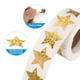 thumbnail image 3 of 500 piezas de etiquetas adhesivas en forma de estrella dorada de 1 pulgada para tienda y hogar, 3 of 6