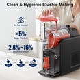 thumbnail image 2 of XUTUMM Home Slushy & Ice Cream Maker 85oz, No Ice Frozen Drink Machine 5 Presets Quiet Auto-Clean LED Display, 2 of 7