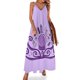 thumbnail image 1 of Vestido sin mangas con diseño de círculos en contraste de estilo retro de los años sesenta, vestido de mujer, vestidos de mujer de lujo, falda de mujer, 1 of 7