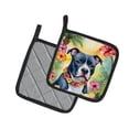 thumbnail image 2 of Staffordshire Bull Terrier Luau Pair of Pot Holders, 2 of 5