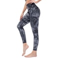 thumbnail image 3 of WLJ Women Printed High Waisted Butt Lift Yoga Stretchy Leggings, 3 of 5