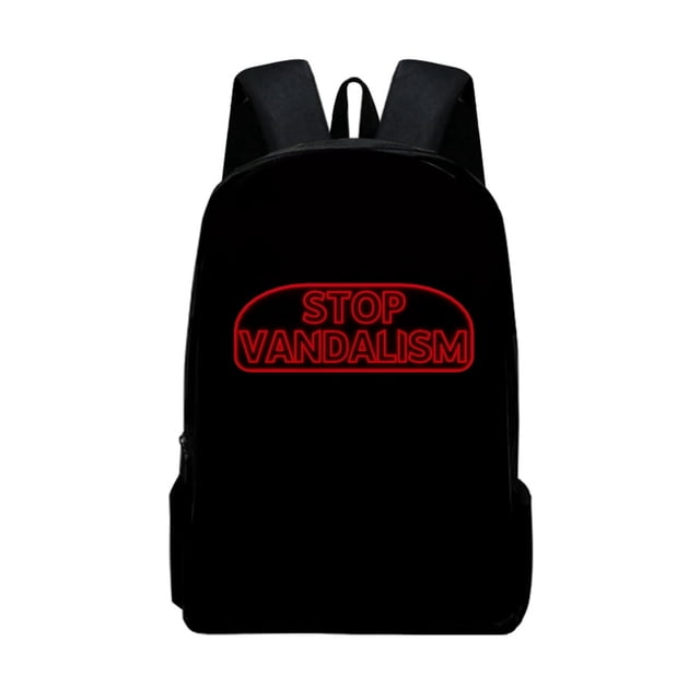 Back to School Runway Printed Backpack Polyester Backpack Sports Backpack School Backpack Daily Use For Work