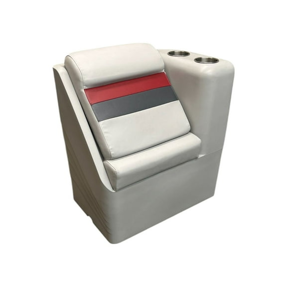 Premium Series Right Radius Lean Back Grey/Red/Charcoal 3016ABEC