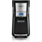 Hamilton Beach (48464) Coffee Maker with 12 Cup Capacity & Internal Storage Coffee Pot, Brewstation, Black
