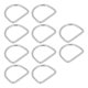 thumbnail image 1 of 10 Anillos en D de 3 Mm Anillos Semicirculares de Metal de Acero Inoxidable 316 para Accesorios de Kayak de Tabla de Surf ANGGREK  Otros, 1 of 8