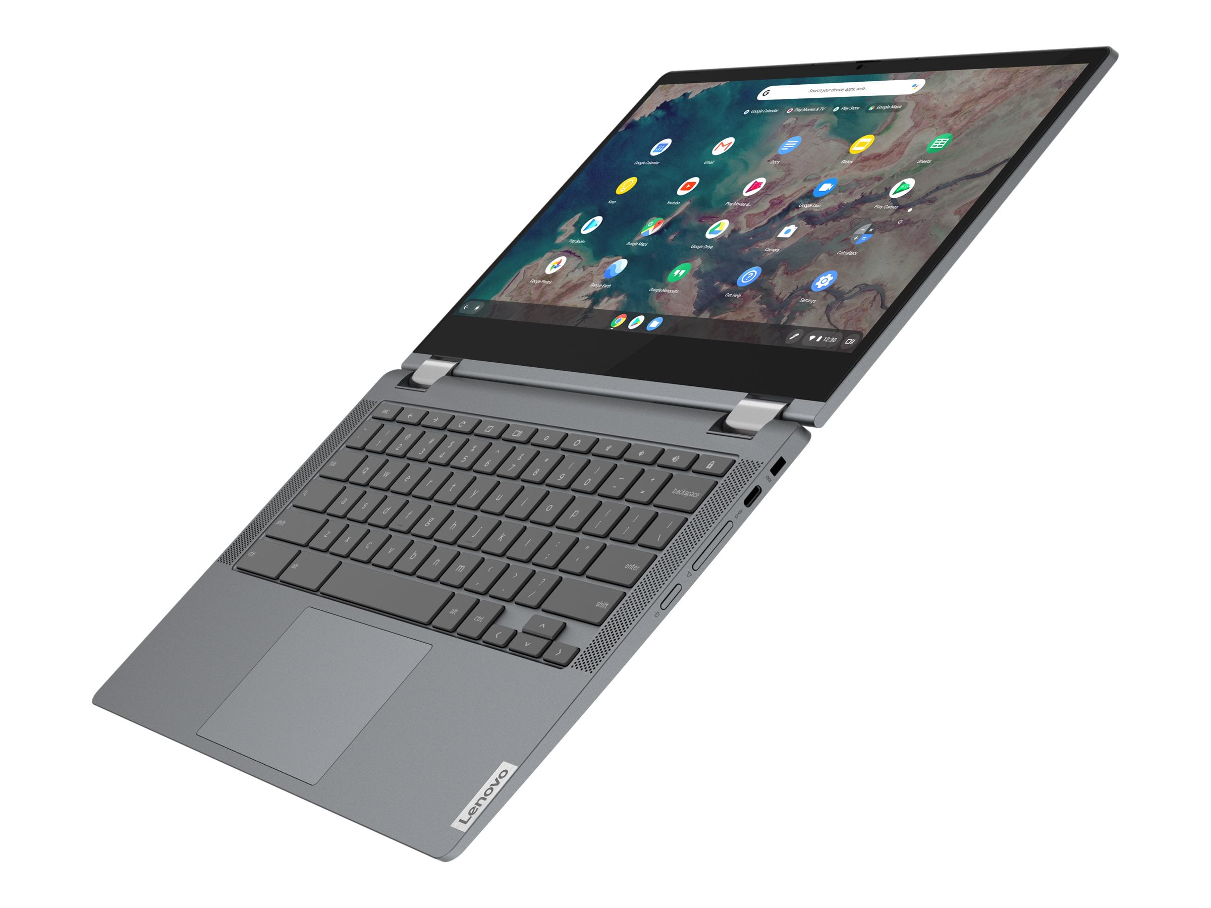 Lenovo Chromebook Flex 5 13IML05 82B8 - Flip design - Core i3 10110U / 2.1 GHz - Chrome OS - 4 GB RAM - 64 GB eMMC eMMC 5.1 - 13.3" touchscreen 1920 x 1080 (Full HD)