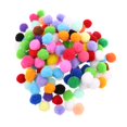thumbnail image 2 of Venta al por mayor de bolas de fieltro de colores , bolas de pompón para coser, manualidades, fabricación de joyas Macarena Bolas de fieltro de lana, 2 of 8