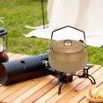 thumbnail image 4 of Hervidor Vajilla 1L 304 Acero Inoxidable Sólido para Viajes Al Aire Libre Camping, 4 of 9