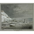 thumbnail image 3 of Elizabeth Murray 14x12 Black Modern Framed Museum Art Print Titled - Snow Storm, Scarbro- (1846), 3 of 5