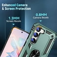 thumbnail image 6 of Case for 23 Case Ink Green,23 Case with Stand [Military Drop Proof][Shockproof][Dustproof] Case for Samsung Galaxy 23 6.1’’ inch, 6 of 12