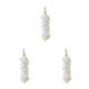 thumbnail image 5 of Sonducket Alambre envuelto encanto hacer hallazgos vacaciones aniversario regalo colgante colgante cristal encantos DIY collar llaveros blanco Type1 NO1, 5 of 6