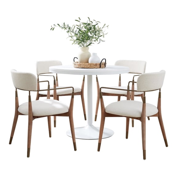 LumiSource Dakota-Savannah Dining Set - 5 Piece
