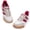 BeigeRoseRed, variant on Wide Toe Box Arch Support Womens Walking Shoes Platform Fashion Tennis Sneakers Plantar Fasciitis Orthotic Slip on Casual Athletic Sneakers WhiteGrey Size 8