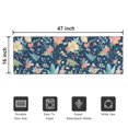 thumbnail image 5 of Pioneer Flower Floral Print Pattern Door Rugs,Washable Non Slip Door Mats Indoor,Decorative Door Mats,Entry Mat Indoor for Entrance,Bedroom,Kitchen,Bathroom,16"x47", 5 of 6