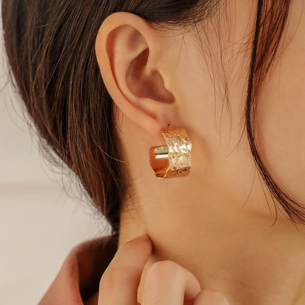 HomeKingdee Women's Irregular Shaped Beads Geometric Creative Earrings - Alloy Metal Gold Color Color Jewelry Accessories for Wedding Party Occasions