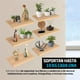 thumbnail image 3 of Set de Repisas Flotantes Redlemon de Madera 6 Piezas tipo Librero 30x15 cm, 3 of 8