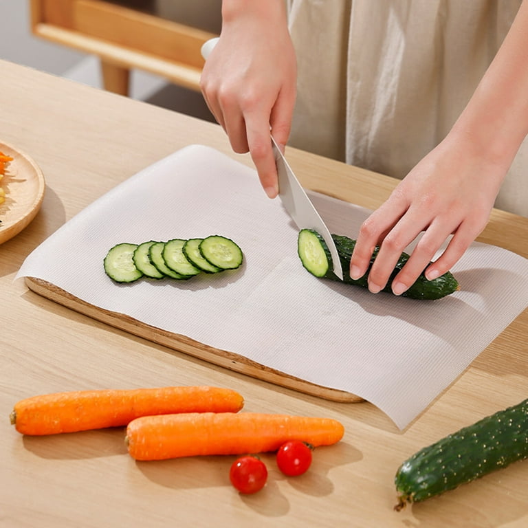 Hassle-free Cleanup with Disposable Mats Disposable Cutting Board Paper Disposable  Cutting Board Sheets for Cooking