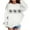 Z1-White, variant on Aihuaihua Preppy Sweatshirt for Girls Oversized Print Sweatshirt Back to School Shirt Long Sleeve Tops Size 3-13Y 130 Black