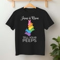 thumbnail image 2 of Jesus Is Risen Tell Your Peeps – T-Shirt, Hoodie & Sweatshirt – Faith-Based Apparel – Perfect for Easter Celebrations, 2 of 6