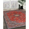 thumbnail image 3 of Ahgly Company Machine Washable Indoor Rectangle Traditional Tomato Red Area Rugs, 2' x 3', 3 of 7