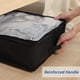 thumbnail image 5 of Bolsas de almacenamiento Fixwal negras para debajo de la cama con ventana transparente (paquete de 2, 5 of 7