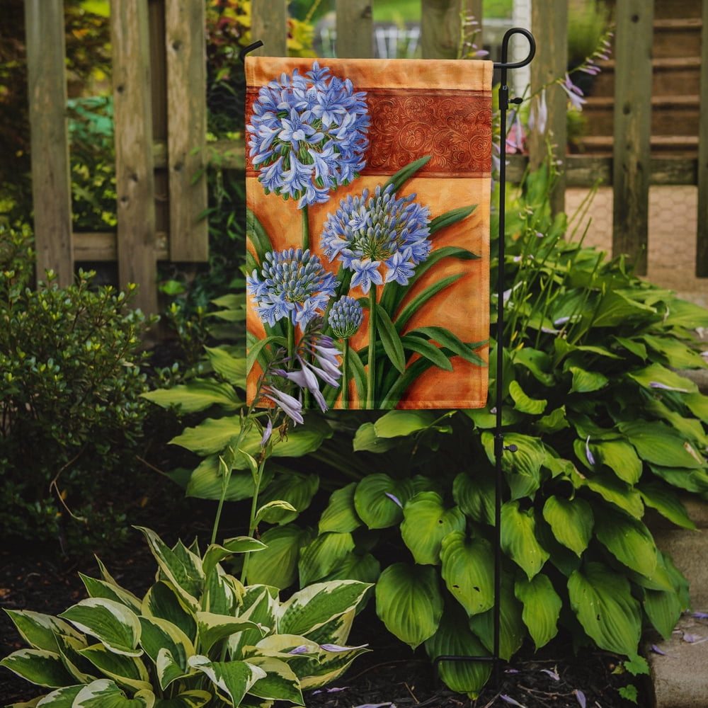 Agapanthus by Judith Yates Garden Flag