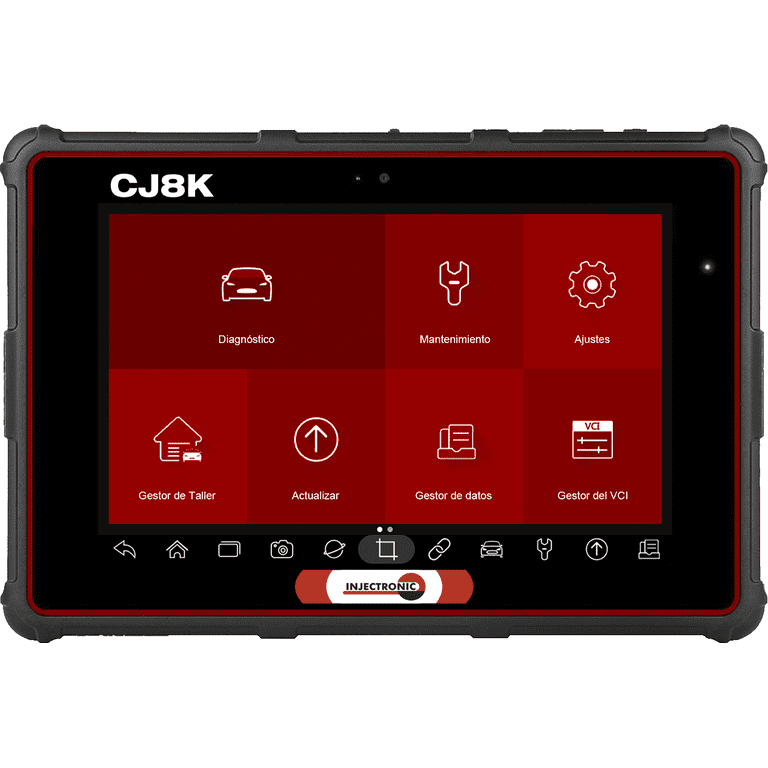 Injectronic CJ8K OBD2 Scan Tool with ECU coding, full service functions,  all system, OE level diagnostic scanner 