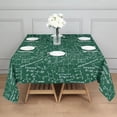 thumbnail image 3 of Math Equations Chalkboard Formulas Green Pattern Square Tablecloth,Waterproof Square Table Cover,Wipeable Spillproof Washable Table Cover for Home Kitchen Party Decor 60"x60"(152x152cm), 3 of 6