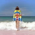 thumbnail image 2 of PLIM Toalla de playa de secado rápido con diseño temático, regalo para mujeres y niñas, ideal para cumpleaños, fans, amantes de la música, uso en la playa o al aire libre,78*180cm, 2 of 6