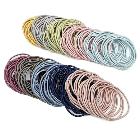 【NEW SALE】200pcs/set Women's Hair Circle Accessories Girl's Hair Rope ...