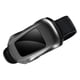 thumbnail image 4 of Organizador de gafas de con abrazadera, práctico soporte de cuero sintético para gafas, clip de almacenamiento para automóviles, y camionetas. Negro, 4 of 8