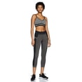 thumbnail image 3 of Under Armour Women's Seamless Longline Heather, Charcoal Medium Heat (019)/Black, Small, 3 of 6