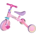 thumbnail image 1 of Apache 3 in 1 Triciclo, Montable y Bicicleta de Balance Rosa, 1 of 2