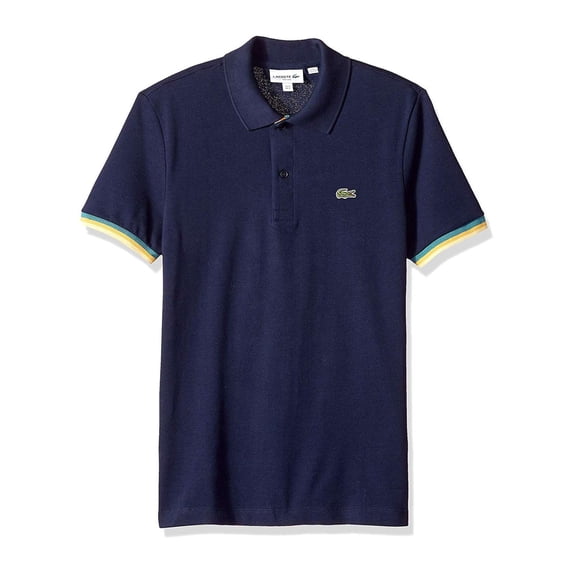 Lacoste Men Classic Pique Slim Fit Short Sleeve Polo