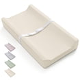 thumbnail image 1 of Colchoneta para Cambiar Bebé Blissful Diary Beige Impermeable 79x41x11 cm, 1 of 7