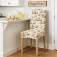 thumbnail image 4 of Silla Alta Silla asiento para la Mesa Decoración Pascua Respaldo Silla Paquete Mesa Tela asiento Respaldo Decoración Festival, 4 of 7