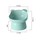 thumbnail image 2 of Cuencos elevados de cerámica para gatos, cuenco elevado para comida y agua para gatos, cuenco inclinado para proteger la columna vertebral, 2 of 5