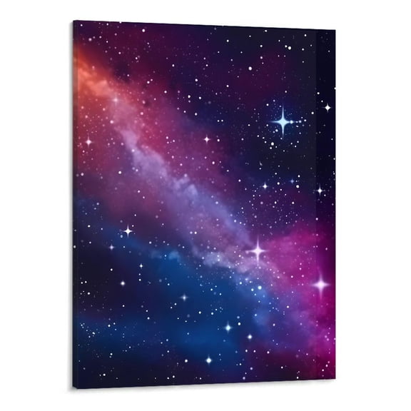 PRATYUS Fall Decor Starry Galaxy for Living Room Wall Decor Canvas Wall Art Picture 16x20in