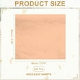 thumbnail image 2 of Uxcell Gold Leaf Sheets for Art, Gold Foil Sheet Metallic Leaf Papers for DIY Crafts Resin Rose, 2 of 7
