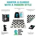 thumbnail image 3 of Juego de ajedrez Chess Geeks, tamaño de torneo con triple peso, 3 of 9