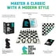 thumbnail image 3 of Juego de ajedrez Chess Geeks, tamaño de torneo con triple peso, 3 of 9