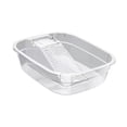 thumbnail image 2 of Lavabo de tabla de lavar, de lavado, portátil, práctico, ahorrador de espacio, ligero, para lavar ropa, dormitorio, tabla de fregar, lavadero Blanco, 2 of 8