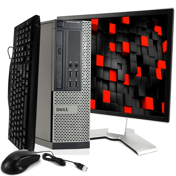 Restored Dell Optiplex 9020 Desktop Computer Intel Core I5 16GB RAM 1TB HDD Windows 10 Pro Includes 22in LCD Monitor, Mouse and Keyboard (Refurbished)