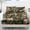Camouflage, variant on Whosucclay Clover Coin Print Fitted Sheet Trio, Soft Deep Pocket Fitted Sheets with Fitted Sheet & 2 Pillowcases, No Flat Sheet Included, Durable Bed Linen, Twin Size