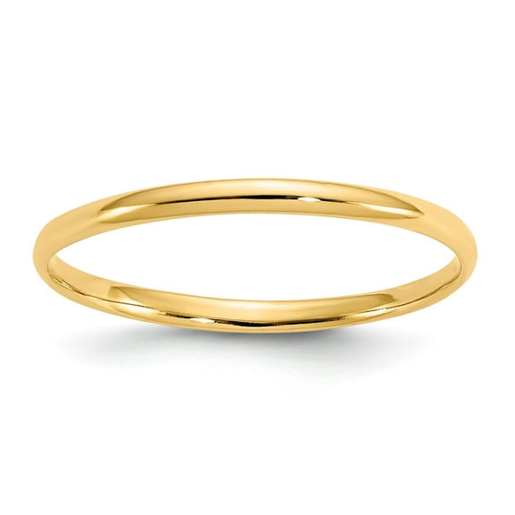 14k Madi K Polished Ring in 14k Yellow Gold - Size 3