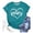 Mint Green, variant on Trendfront Womens Pilates Heart Graphic Print Tops Classic Workout Lover Pullover Clothes Summer Fashion Crewneck T Shirts Short Sleeve Tee